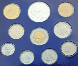 M01 San Marino set monetarie 10 monede 1996 km 349-358 1.000 Lire argint, Europa