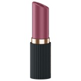 Stimulator clitoris SATISFYER PRO 2 KISS, design discret &icirc;n formă de ruj, 11 funcții de vibrație, 3 viteze, rezistent la apă IPX7, negru cu mov