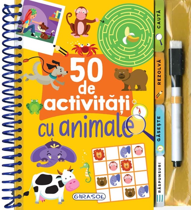 50 de activitati cu animale