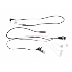 FBI Style Acoustic Headset Motorola 1-Pin Connector [Z-Tactical]