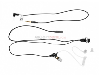 FBI Style Acoustic Headset Motorola 1-Pin Connector [Z-Tactical] foto