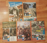 Set 5 reviste de istorie militara din 1990 si 1991