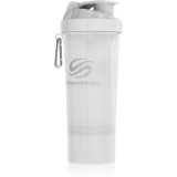 Smartshake Slim shaker pentru sport + rezervor culoare Pure White 500 ml