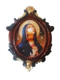 Ceas decorativ, Fecioara Maria, Maro, 40 cm, 6184EX