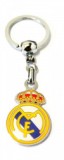 Breloc cheie inox echipa Real Madrid FC multicolor
