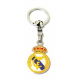 Breloc cheie inox echipa Real Madrid FC multicolor