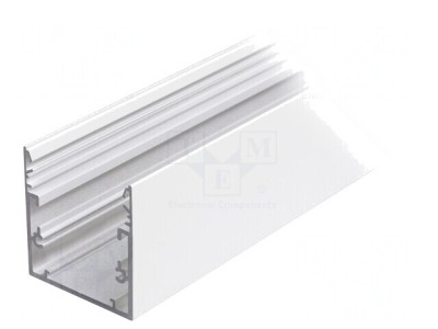 Profi Profil Aluminiu 1m Alb pentru Module LED foto