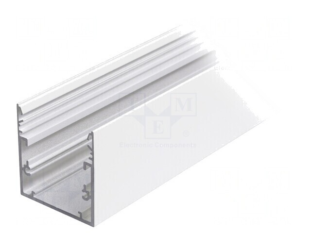Profi Profil Aluminiu 1m Alb pentru Module LED