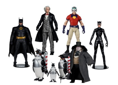 DC Multiverse Deluxe Theatrical Edition Wave 2 Batman Returns 7inch Action Figures Set (6) foto