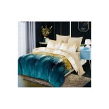 Cumpara ieftin Lenjerie de Pat Bumbac Finet, 6 Piese, Pat Dublu - GR-486