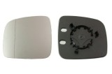 Geam oglinda Volkswagen Transporter T5 2003-2009; Caddy 3/Life 2004-2020 model bus, Furgon, partea dreapta asferica sticla crom fara incalzire