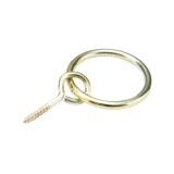 Cumpara ieftin Belciug cu holsurub de 4 mm, auriu, inel 4 x 45 mm, tija 25 mm, 100 buc / set