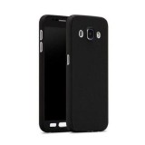 Husa FullBody MyStyle Black pentru Samsung Galaxy J3 2017 acoperire completa 360 grade cu folie de protectie
