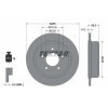 Set disc frana Jeep Grand Cherokee I (Zj Zg) 09.91-04.99, Wrangler I (Yj Sj) 08.86-08.96, Spate, 285X11mm, plin, TEXTAR