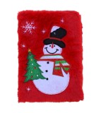Caiet cu Blanita rosu model Om de Zapada 22 x 15 cm