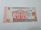 Bancnota suriname 5 g 2004