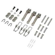 Set parghii ambreiaj 12 toli Massey Ferguson, Landini cod OEM 1810857M92, 3900546M91, 1639083M92, 1810857M91, B8766, 224-2 foto