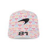 Mclaren Honda șapcă de baseball Oscar Piastri Mexico GP multicolor F1 Team 2025 - Dospěl&aacute; univerz&aacute;ln&iacute;