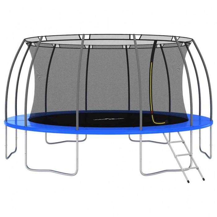 vidaXL Set trambulină rotundă, 488x90 cm, 150 kg 92945