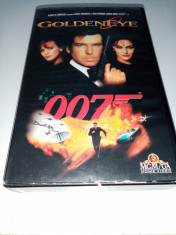 Caseta video VHS-Film celebru de Actiune-Goldeneye foto