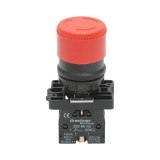 Buton oprire de urgenta rosu 1NC 400V/10A 30 mm cu rasucire Breckner