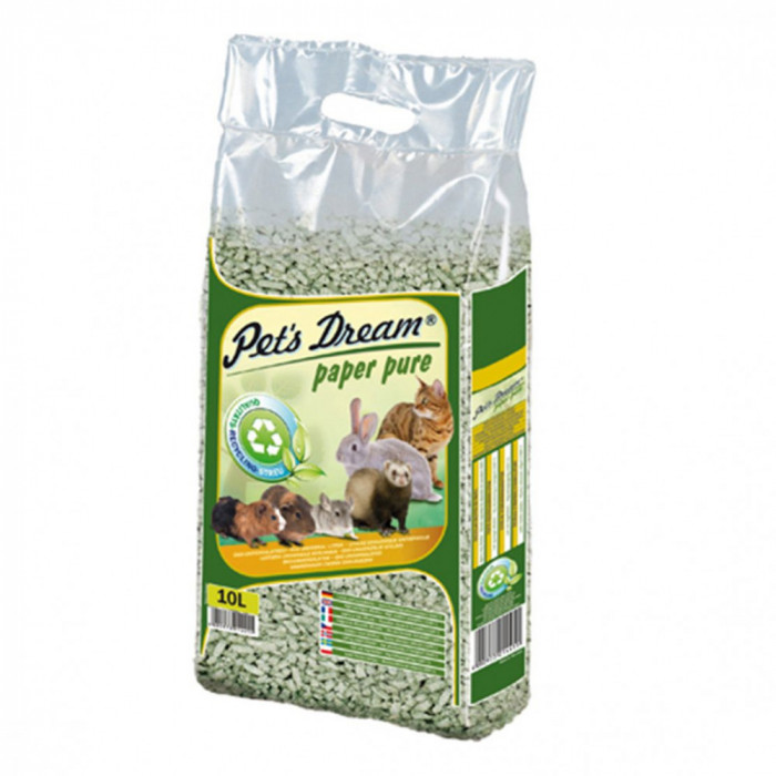 &Icirc;nveliș JRS Pet&amp;#039;s Dream Paper Pure 10 L / 4,8 kg