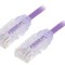Patch Cord U/UTP Cat6 LSZH Violet 0.5m