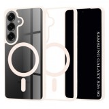 Husa MagSafe pentru Samsung Galaxy S26 S942, Techsuit, Pro, Roz