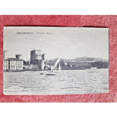 Carte postala, Constantinopole - Anadol Hissar, inceput de secol XX