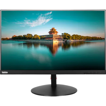 Monitor IPS LED Lenovo ThinkVision 23.8&Prime;, Full HD, VGA, HDMI, Display Port, Negru, T24i-10