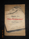 MIHAIL SEVASTOS - AMINTIRI DE LA VIATA ROMANEASCA (1956, prima editie)