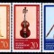 C5386 - Germania DDR 1976 - Instrumente muzicale neuzat,perfecta stare