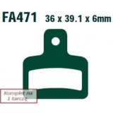 Klocki Ham. Moto. Scorpa Raidster 660 (07) 268657 EBCFA471