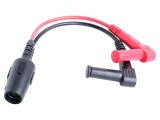 Adaptor pentru clești banană 4mm x2