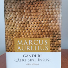 Marcus Aurelius, Gânduri către sine însuși, ediție cartonată și bilingvă