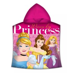 Prosop de plaja tip poncho Printese Disney 50 100