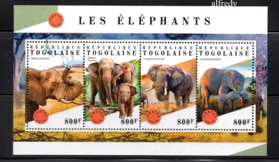 TOGO 2018, Fauna, serie neuzata, MNH foto