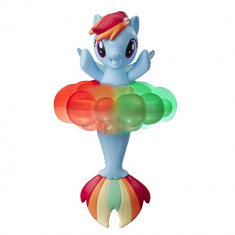 Ponei Sirena Rainbow Dash cu lumini curcubeu foto