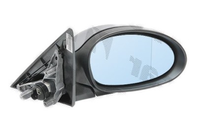 Oglinda exterioara Bmw Seria 3 (E90/E91), 11.2004-08.2008, partea Dreapta, culoare sticla crom, sticla convexa, carcasa grunduita, cu incalzire, ajus foto