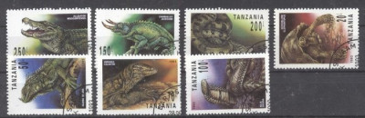 Tanzania 1993 Reptiles used DE.130 foto