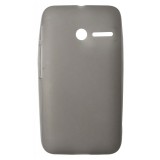 Husa silicon fumurie (cu spate mat) pentru Vodafone Smart First 6