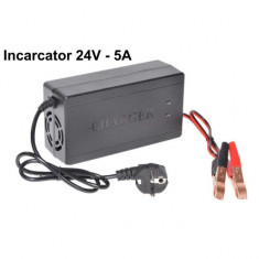 Incarcator baterie 24V, 5A (Plumb-Acid)