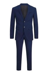 Costum pentru barbati JACK JONES Jprfranco, albastru medieval, 48 - OUTLET