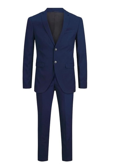 Costum pentru barbati JACK JONES Jprfranco, albastru medieval, 48 - OUTLET
