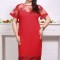 Rochie Erica Rosu - 46Marimea