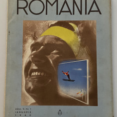 Revista Romania - ONT - Oficiul National de Turism an 5 nr 1 ian 1940