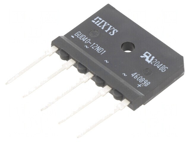 Punte Redresoare Trifazată 1.2kV 40A THT GUO40-12NO1