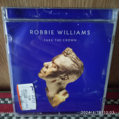 -Y- CD ORIGINAL ROBBIE WILLIAMS- TAKE THE CROWN ( STARE NM ) foto