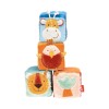 Set de cuburi interactive pentru bebelusi Yellow, PlayQ Sigikid