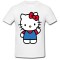 Tricou &quot; Hello Kitty, easy hello &quot;
